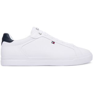 Tommy Hilfiger Sneakersy Icon Court FM0FM05946 Biela Muži Tommy Hilfiger Sneakersy Icon Court FM0FM05946 Biela Muži