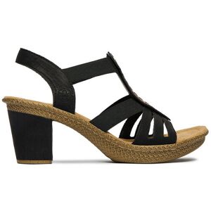 Rieker Sandále CEO-66526-00 Čierna Ženy Rieker Sandále CEO-66526-00 Čierna Ženy