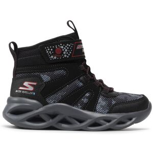 Skechers Snehule Zerrix 400145L/BKRD Čierna Deti Skechers Snehule Zerrix 400145L/BKRD Čierna Deti
