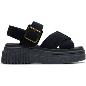 Clarks Sandále Evamar Wish 26181199 Čierna Ženy Clarks Sandále Evamar Wish 26181199 Čierna Ženy