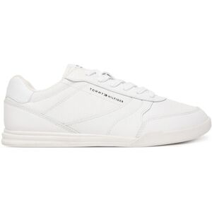 Tommy Hilfiger Sneakersy Lopro Cup Leather FM0FM05677 Biela Muži Tommy Hilfiger Sneakersy Lopro Cup Leather FM0FM05677 Biela Muži