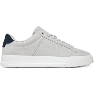 Tommy Hilfiger Sneakersy Th Court Summer Suede FM0FM05517 Sivá Muži Tommy Hilfiger Sneakersy Th Court Summer Suede FM0FM05517 Sivá Muži