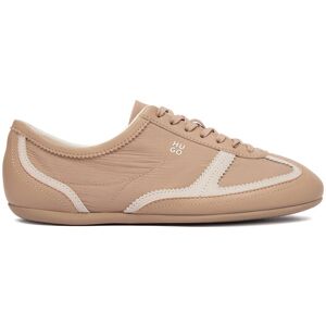 HUGO Sneakersy Mystie 50557871 Béžová Ženy HUGO Sneakersy Mystie 50557871 Béžová Ženy