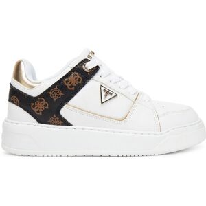 Guess Sneakersy FLTDEL FAL12 Biela Ženy Guess Sneakersy FLTDEL FAL12 Biela Ženy