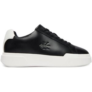 Calvin Klein Sneakersy Chunky Cupsole Laceup Lth YM0YM01344 Čierna Muži Calvin Klein Sneakersy Chunky Cupsole Laceup Lth YM0YM01344 Čierna Muži