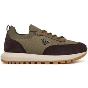 Emporio Armani Sneakersy EM003739 AF19724 MZ783 Zelená Muži Emporio Armani Sneakersy EM003739 AF19724 MZ783 Zelená Muži