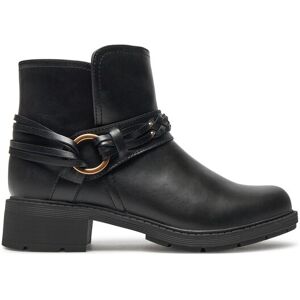 Clarks Členková obuv Hearth Kaylie 26179613 Čierna Ženy Clarks Členková obuv Hearth Kaylie 26179613 Čierna Ženy