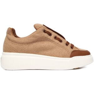 Max Mara Sneakersy Maxiwk 2524766012650 Hnedá Ženy Max Mara Sneakersy Maxiwk 2524766012650 Hnedá Ženy