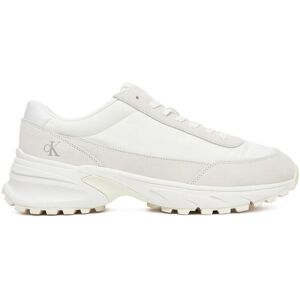 Calvin Klein Jeans Sneakersy Hike Runner Casual Ny-Su YM0YM01292 Biela Muži Calvin Klein Jeans Sneakersy Hike Runner Casual Ny-Su YM0YM01292 Biela Muži