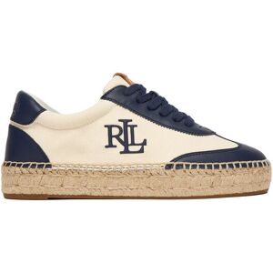 LAUREN RALPH LAUREN Espadrilky 802P04428001 Biela Ženy LAUREN RALPH LAUREN Espadrilky 802P04428001 Biela Ženy