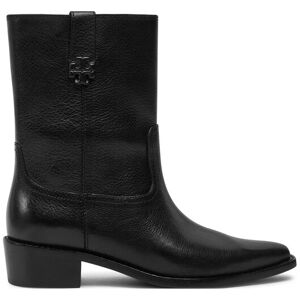 Tory Burch Kovbojské topánky City Western 155810 Čierna Ženy Tory Burch Kovbojské topánky City Western 155810 Čierna Ženy