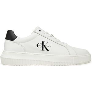 Calvin Klein Jeans Sneakersy YM0YM01317 Biela Muži Calvin Klein Jeans Sneakersy YM0YM01317 Biela Muži