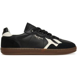Pepe Jeans Sneakersy Ball Zero M PMS000010 Čierna Muži Pepe Jeans Sneakersy Ball Zero M PMS000010 Čierna Muži