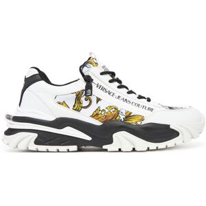 Versace Jeans Couture Sneakersy 78YA3SI5 Biela Muži Versace Jeans Couture Sneakersy 78YA3SI5 Biela Muži