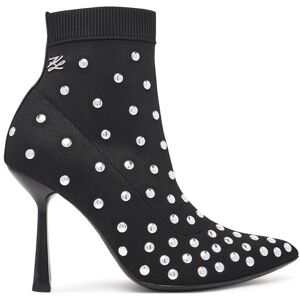 KARL LAGERFELD Členková obuv Pandara KL31367 Čierna Ženy KARL LAGERFELD Členková obuv Pandara KL31367 Čierna Ženy