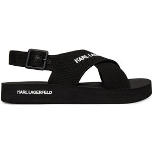 KARL LAGERFELD Sandále Atlantik KL70526 Čierna Muži KARL LAGERFELD Sandále Atlantik KL70526 Čierna Muži