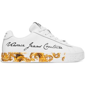 Versace Jeans Couture Sneakersy 80VA3SKL ZPB79 G03 Biela Ženy Versace Jeans Couture Sneakersy 80VA3SKL ZPB79 G03 Biela Ženy