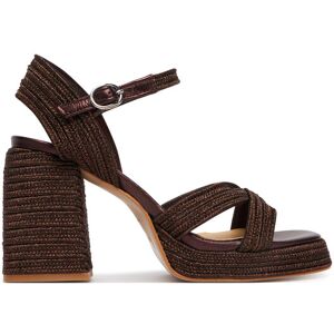Castañer Espadrilky Valle 23116 Hnedá Ženy Castañer Espadrilky Valle 23116 Hnedá Ženy