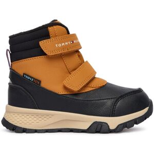 Tommy Hilfiger Šnurovacia obuv T1X5-34134-1592A128 M Čierna Deti Tommy Hilfiger Šnurovacia obuv T1X5-34134-1592A128 M Čierna Deti