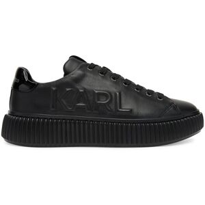 KARL LAGERFELD Sneakersy KL24225 Čierna Muži KARL LAGERFELD Sneakersy KL24225 Čierna Muži