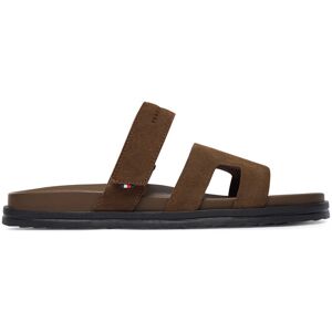 Tommy Hilfiger Šľapky Adjustable Premium Suede Sandal FM0FM05774 Hnedá Muži Tommy Hilfiger Šľapky Adjustable Premium Suede Sandal FM0FM05774 Hnedá Muži