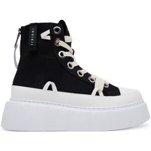 Inuikii Plátenky Matilda Canvas High 30103-025 Čierna Ženy Inuikii Plátenky Matilda Canvas High 30103-025 Čierna Ženy