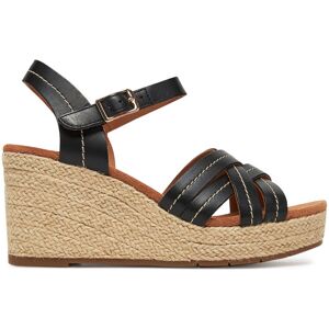 Clarks Espadrilky Sabina Strap 26181462 Čierna Ženy Clarks Espadrilky Sabina Strap 26181462 Čierna Ženy