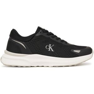 Calvin Klein Sneakersy Low Cut Lace-Up V3X9-83311-1903 D Čierna Deti Calvin Klein Sneakersy Low Cut Lace-Up V3X9-83311-1903 D Čierna Deti