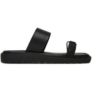 Calvin Klein Jeans Šľapky Rope Sandal Soft Lth Mg YW0YW01864 Čierna Ženy Calvin Klein Jeans Šľapky Rope Sandal Soft Lth Mg YW0YW01864 Čierna Ženy