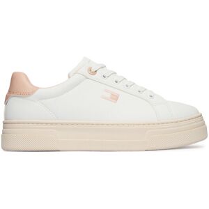 Tommy Hilfiger Sneakersy T3A9-34258-1355 Biela Deti Tommy Hilfiger Sneakersy T3A9-34258-1355 Biela Deti