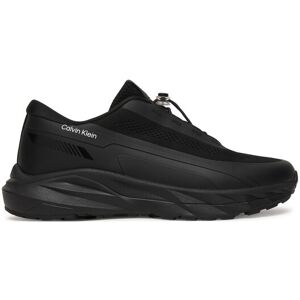 Calvin Klein Sneakersy Low Cut Lace-Up V3X9-83315-1903 D Čierna Deti Calvin Klein Sneakersy Low Cut Lace-Up V3X9-83315-1903 D Čierna Deti