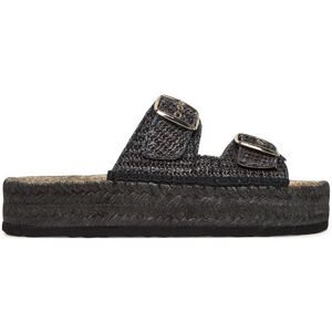 LOVE MOSCHINO Espadrilky JA28393G0MJQ0000 Sivá Ženy LOVE MOSCHINO Espadrilky JA28393G0MJQ0000 Sivá Ženy
