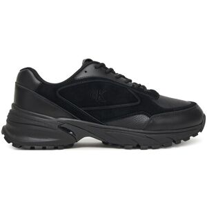 Calvin Klein Jeans Sneakersy Hike Runner Hf Lth Mix YM0YM01289 Čierna Muži Calvin Klein Jeans Sneakersy Hike Runner Hf Lth Mix YM0YM01289 Čierna Muži