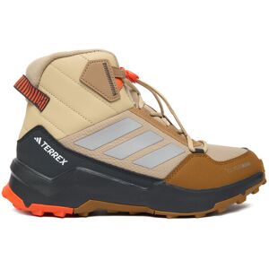 adidas Trekingová obuv Terrex Ax4r Mid CLIMAWARM+ Hiking JS2922 Hnedá Deti adidas Trekingová obuv Terrex Ax4r Mid CLIMAWARM+ Hiking JS2922 Hnedá Deti