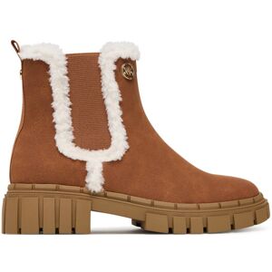 MICHAEL Michael Kors Členková obuv MK02655220 Hnedá Deti MICHAEL Michael Kors Členková obuv MK02655220 Hnedá Deti