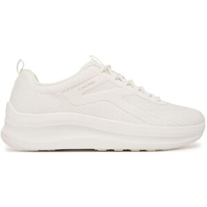 Calvin Klein Sneakersy Andrea - Chunky Ck Stripe Runner Trainers HM0HM02158 Biela Muži Calvin Klein Sneakersy Andrea - Chunky Ck Stripe Runner Trainers HM0HM02158 Biela Muži