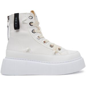 Inuikii Plátenky Matilda Canvas High 30103-025 Biela Ženy Inuikii Plátenky Matilda Canvas High 30103-025 Biela Ženy