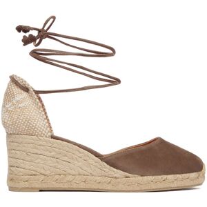Castañer Espadrilky Carina 21741 Hnedá Ženy Castañer Espadrilky Carina 21741 Hnedá Ženy
