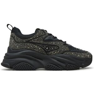 Steve Madden Sneakersy Privy SM19000082 Čierna Ženy Steve Madden Sneakersy Privy SM19000082 Čierna Ženy