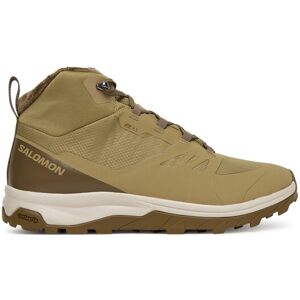 Salomon Trekingová obuv Outsnap Waterproof L47854000 Zelená Muži Salomon Trekingová obuv Outsnap Waterproof L47854000 Zelená Muži