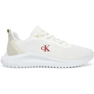 Calvin Klein Jeans Sneakersy Eva Runner Mix Mesh YM0YM01285 Biela Muži Calvin Klein Jeans Sneakersy Eva Runner Mix Mesh YM0YM01285 Biela Muži