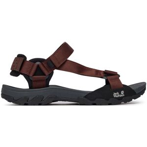 Jack Wolfskin Sandále Ridge A65589 Tmavo hnedá Muži Jack Wolfskin Sandále Ridge A65589 Tmavo hnedá Muži