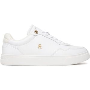 Tommy Hilfiger Sneakersy Casual Cupsole Sneaker FW0FW09022 Biela Ženy Tommy Hilfiger Sneakersy Casual Cupsole Sneaker FW0FW09022 Biela Ženy