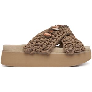 Inuikii Šľapky Woven Stones Platform 1004.005.0043 Béžová Ženy Inuikii Šľapky Woven Stones Platform 1004.005.0043 Béžová Ženy