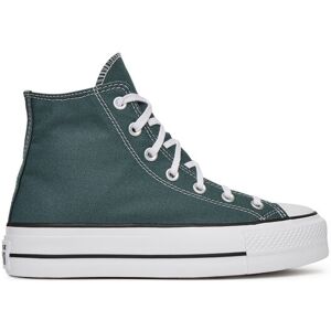 Converse Plátenky Chuck Taylor All Star Lift Platform A12596C Zelená Ženy Converse Plátenky Chuck Taylor All Star Lift Platform A12596C Zelená Ženy
