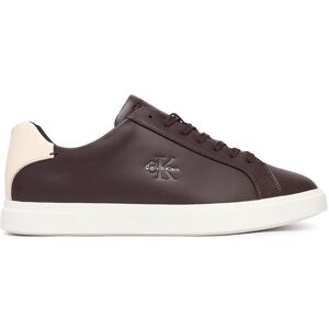 Calvin Klein Sneakersy Low Prof Cupsole Lth HM0HM02123 Bordová Muži Calvin Klein Sneakersy Low Prof Cupsole Lth HM0HM02123 Bordová Muži