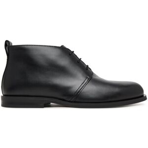 Calvin Klein Šnurovacia obuv Ess Rubber Desert Boot Lth HM0HM01979 Čierna Muži Calvin Klein Šnurovacia obuv Ess Rubber Desert Boot Lth HM0HM01979 Čierna Muži