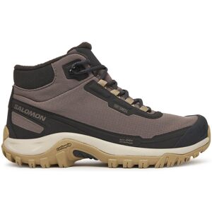 Salomon Trekingová obuv Shelter Waterproof L47855200 Hnedá Ženy Salomon Trekingová obuv Shelter Waterproof L47855200 Hnedá Ženy