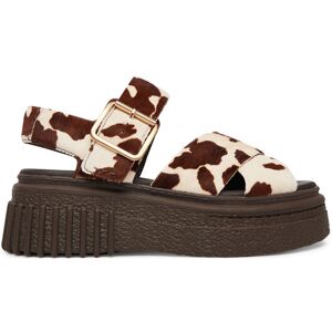 Clarks Sandále Evamar Wish 26185891 Hnedá Ženy Clarks Sandále Evamar Wish 26185891 Hnedá Ženy