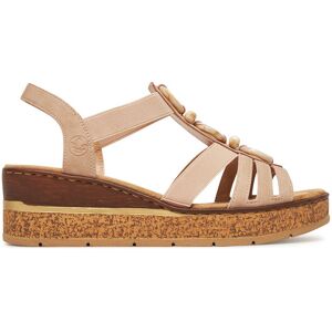 Rieker Sandále CEO-63778-31 Béžová Ženy Rieker Sandále CEO-63778-31 Béžová Ženy